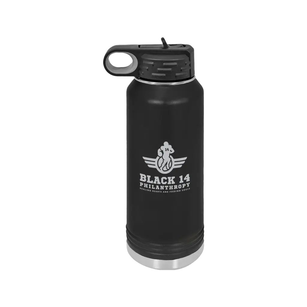 Black 14 Philanthropy Water Bottle