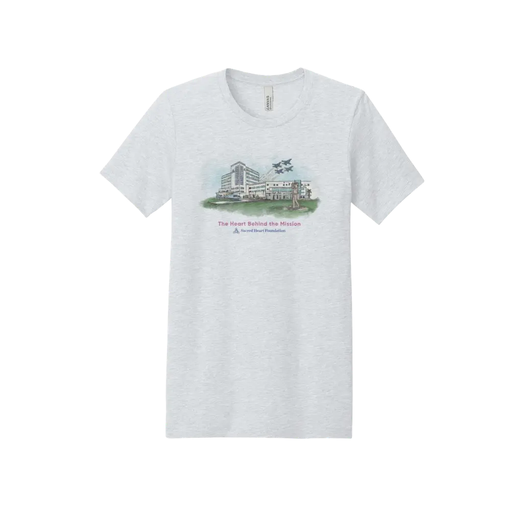 Heart Behind the Mission-Sacred Heart: Bella + Canvas Premium Unisex T-Shirt