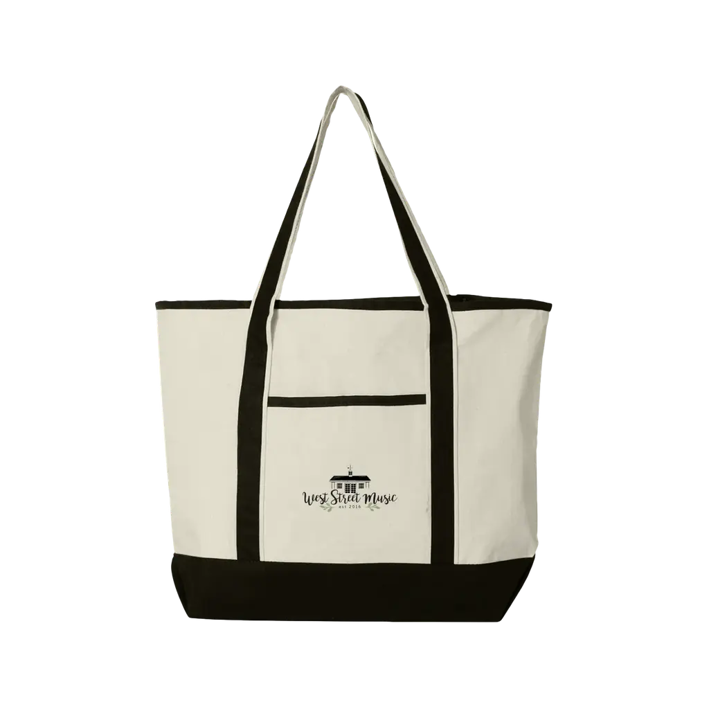 West Street Music Pocketed Tote