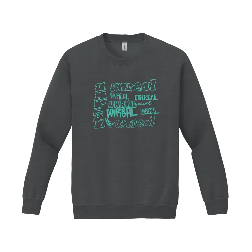 Unreal - Gildan Crewneck Sweatshirt