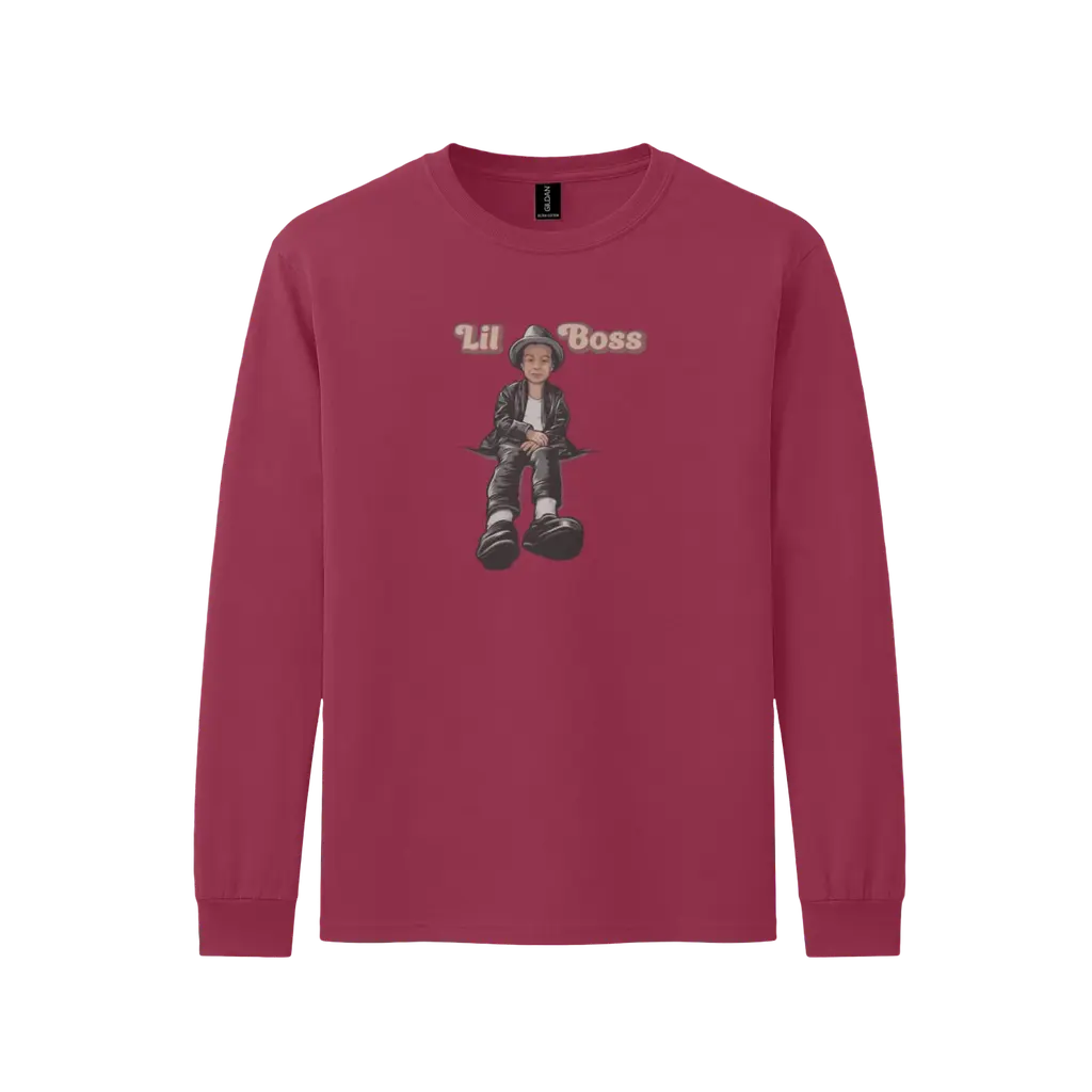 Lil Boss Keegan - Gildan Long Sleeve Tee