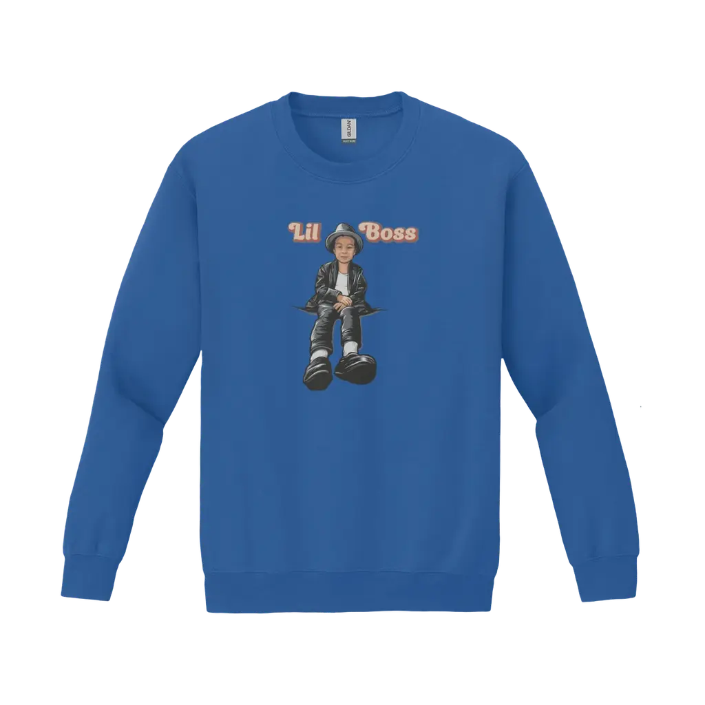 Lil Boss Keegan - Gildan Crewneck Sweatshirt