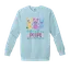 Chillin' with my peeps: Comfort Colors Crewneck Sweatshirt thumbnail 3