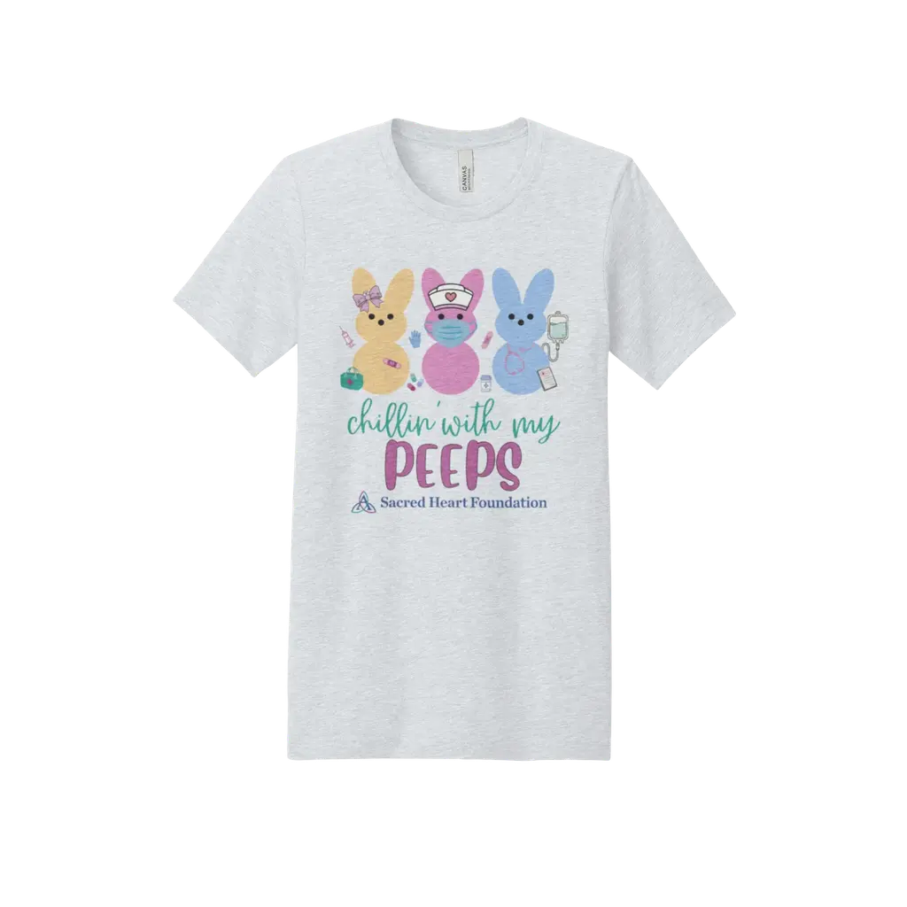 Chillin' with my peeps: Bella + Canvas Premium Unisex T-Shirt