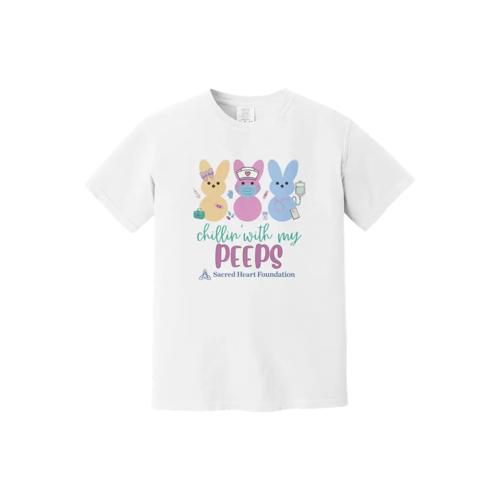 Chillin' with my peeps: Comfort Colors T-Shirt