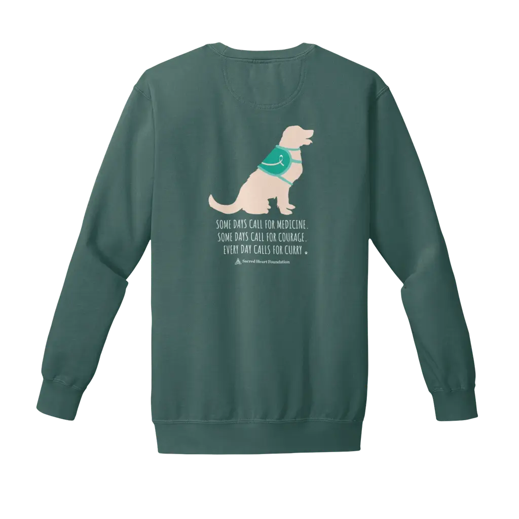 Welcome Curry-Age: Comfort Colors Sweatshirt