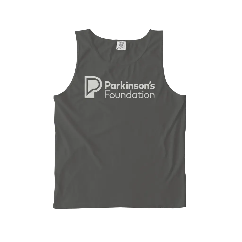 'Parkinson's Foundation' Muted Gray Tank