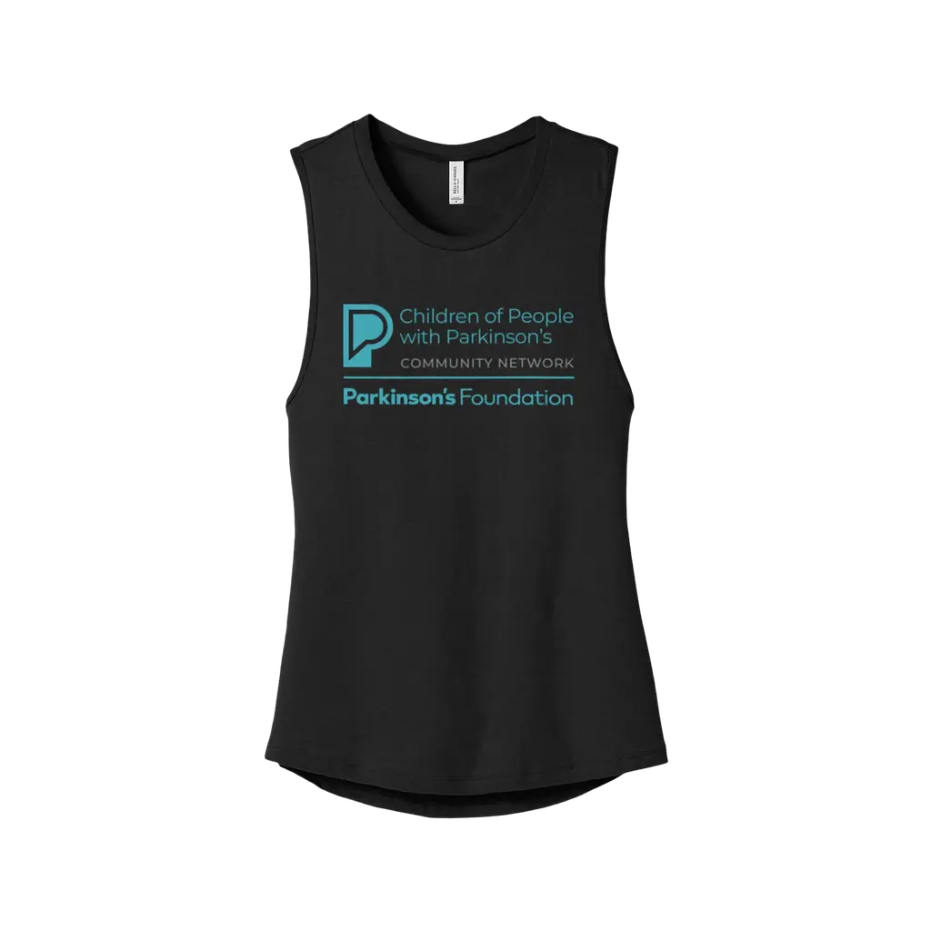 Children of People with PD - Community Network: Bella + Canvas Women's Jersey Muscle Tank
