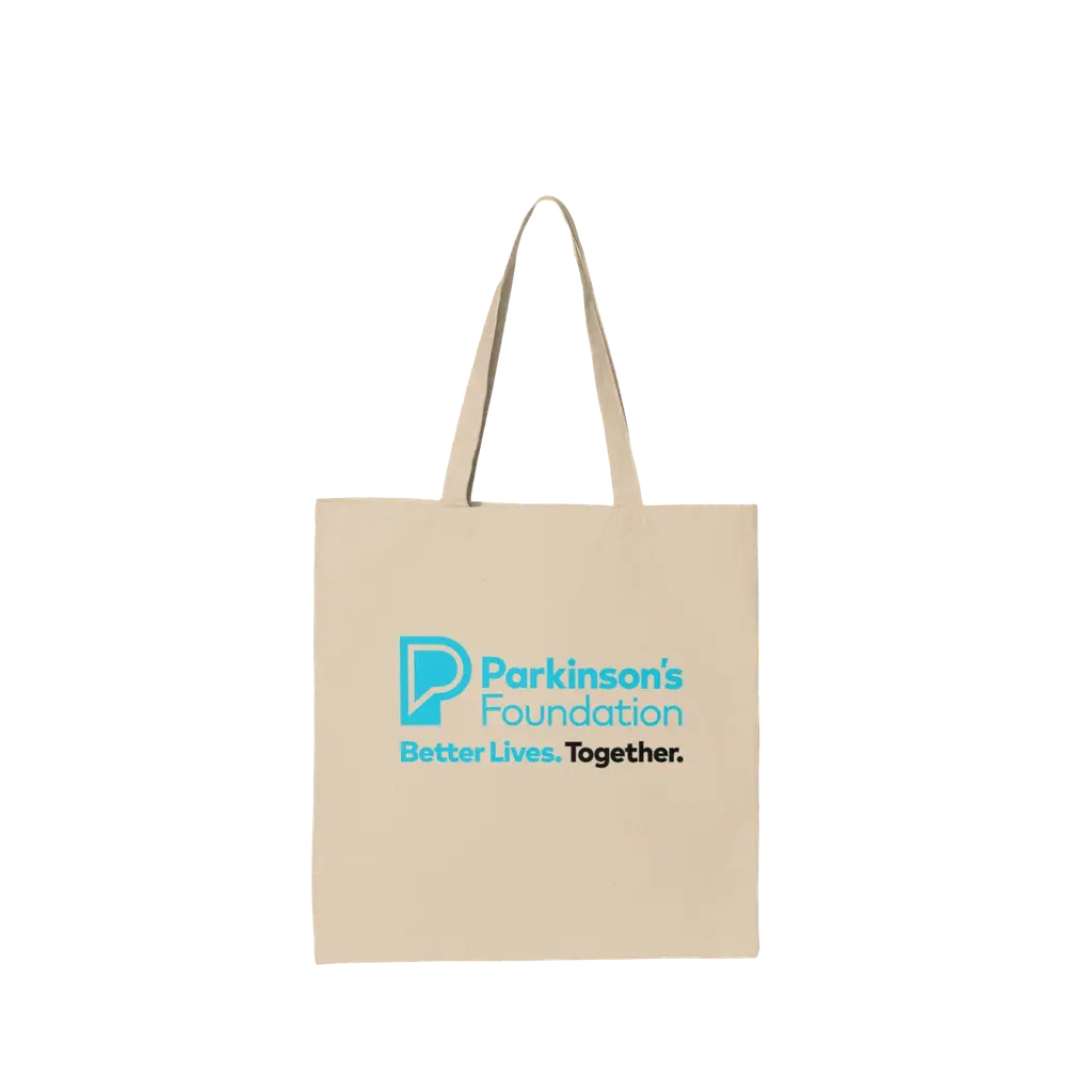 Parkinson's Foundation Small Canvas Tote