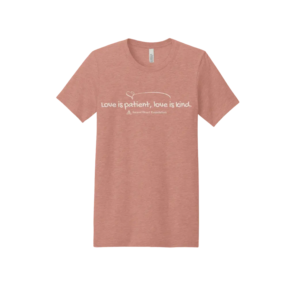 Love is Patient, Love is Kind: Bella + Canvas Premium Unisex T-Shirt