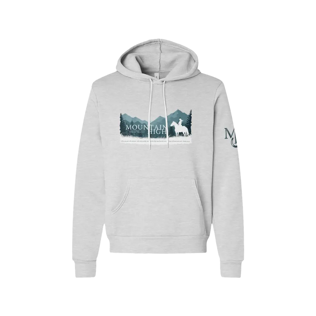 OFFICIAL Mountain High Horse Trails Soft Hooded Sweatshirt