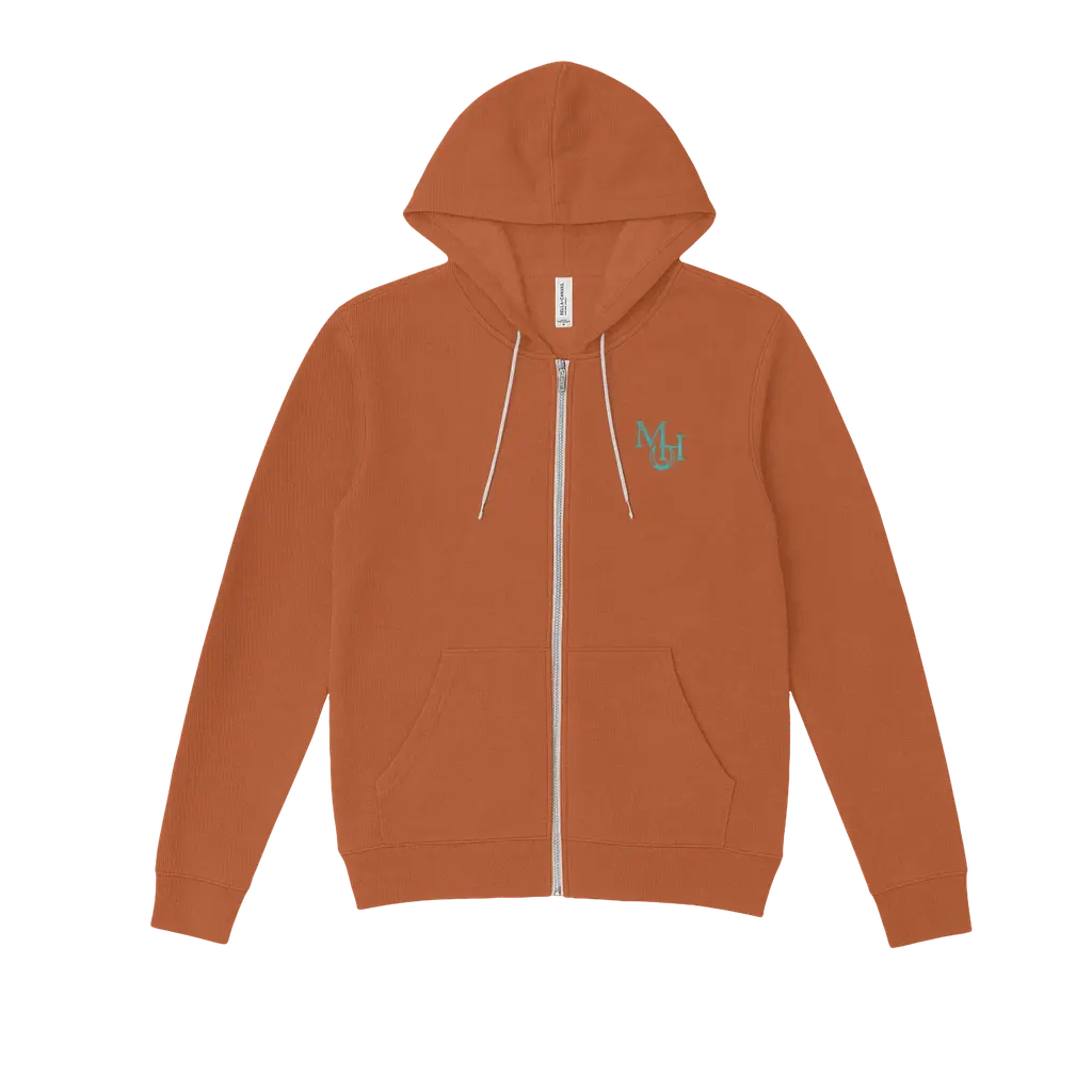 She's Clothed With Strength Extra Soft Zip Hoodie