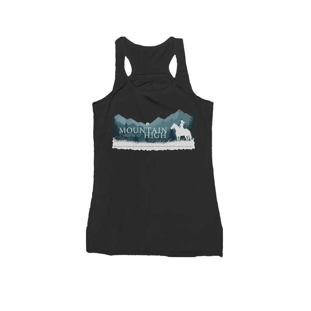 OFFICIAL Mountain High Horse Trails Women's Racerback Tank