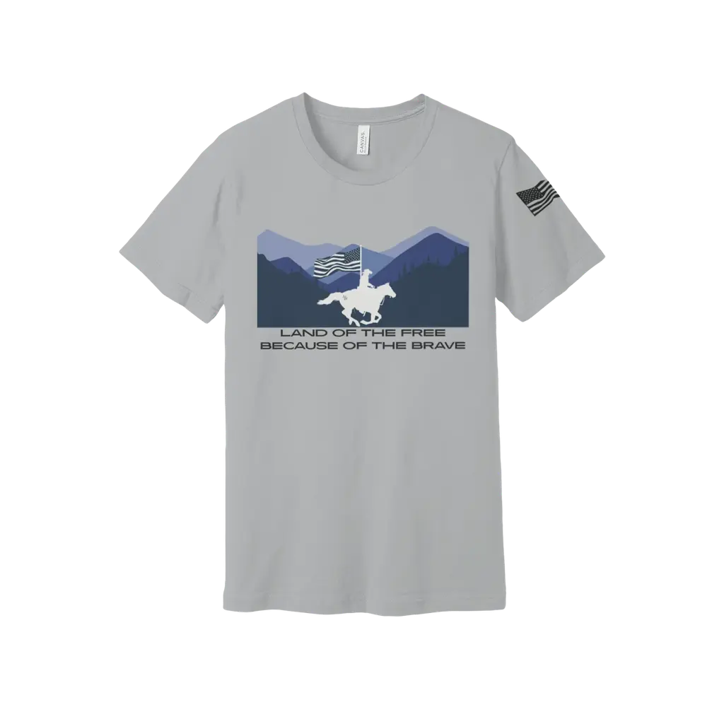 Land of the Free Because of the Brave T-Shirt