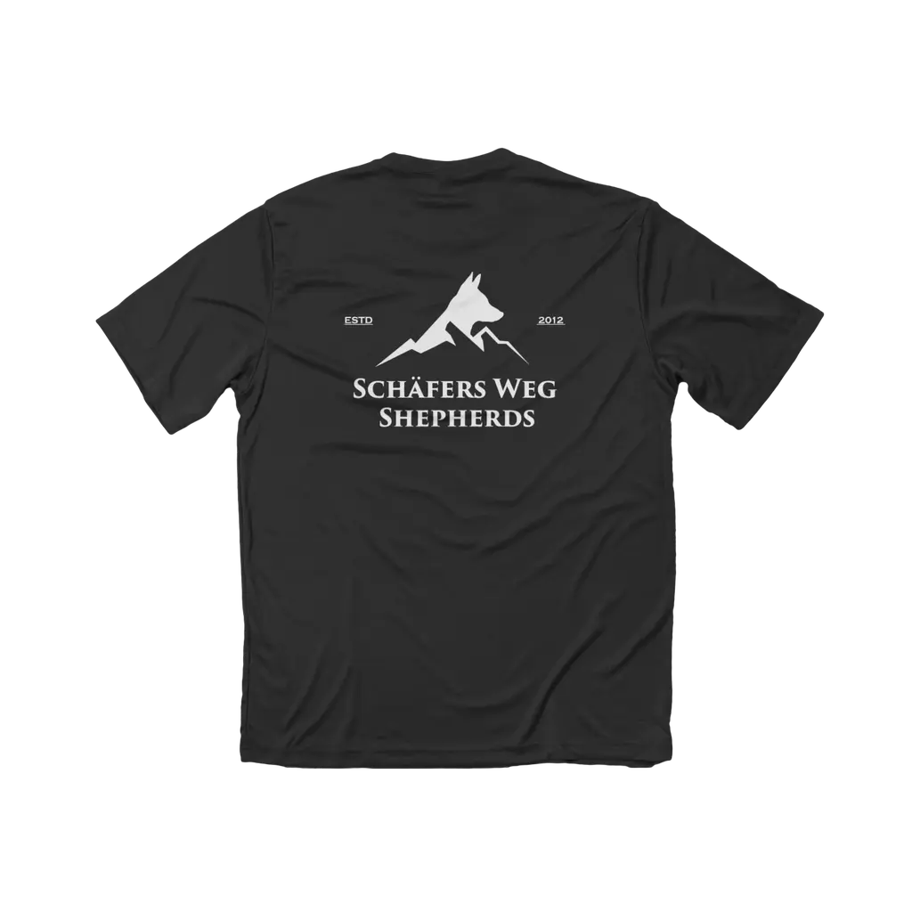 Schäfers Weg Kennel - White Design - Performance Tee