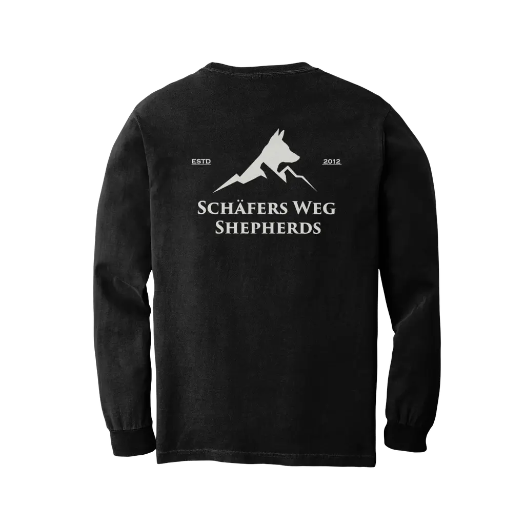 Schäfers Weg Kennel - White Design - Long Sleeve Tee