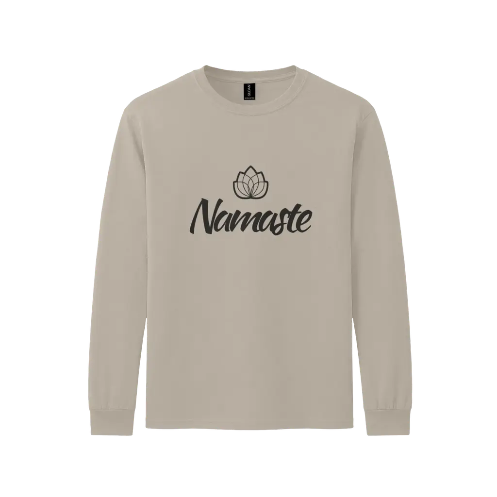 Namaste Front/ Logo Back Crew