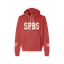 Adult SPBS Hoodie with sleeve logos - Red thumbnail 1