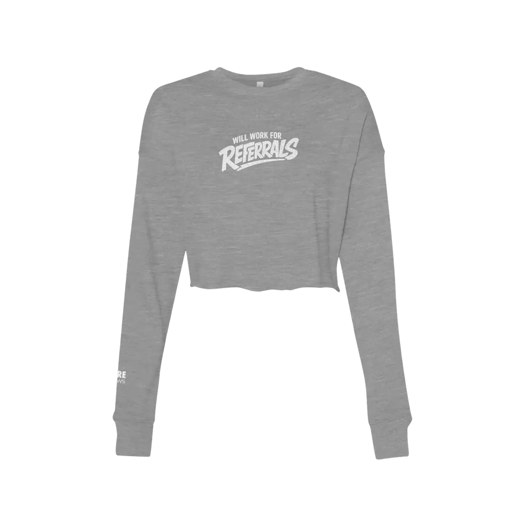 Will Work For Referrals Fleece