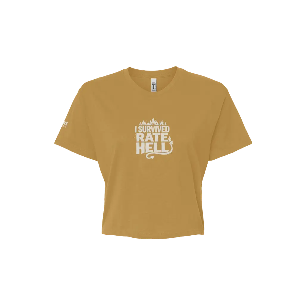 I Survived Rate Hell Crop Top