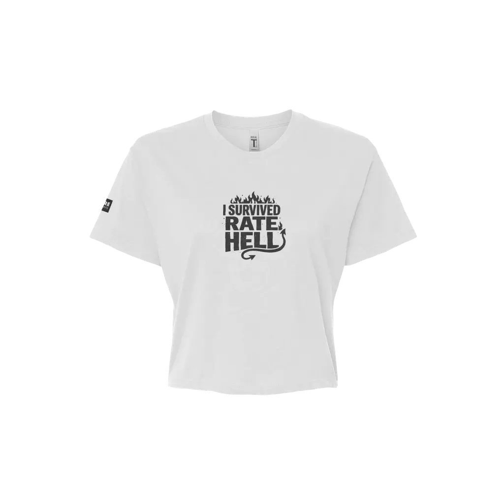 I Survived Rate Hell Crop Top
