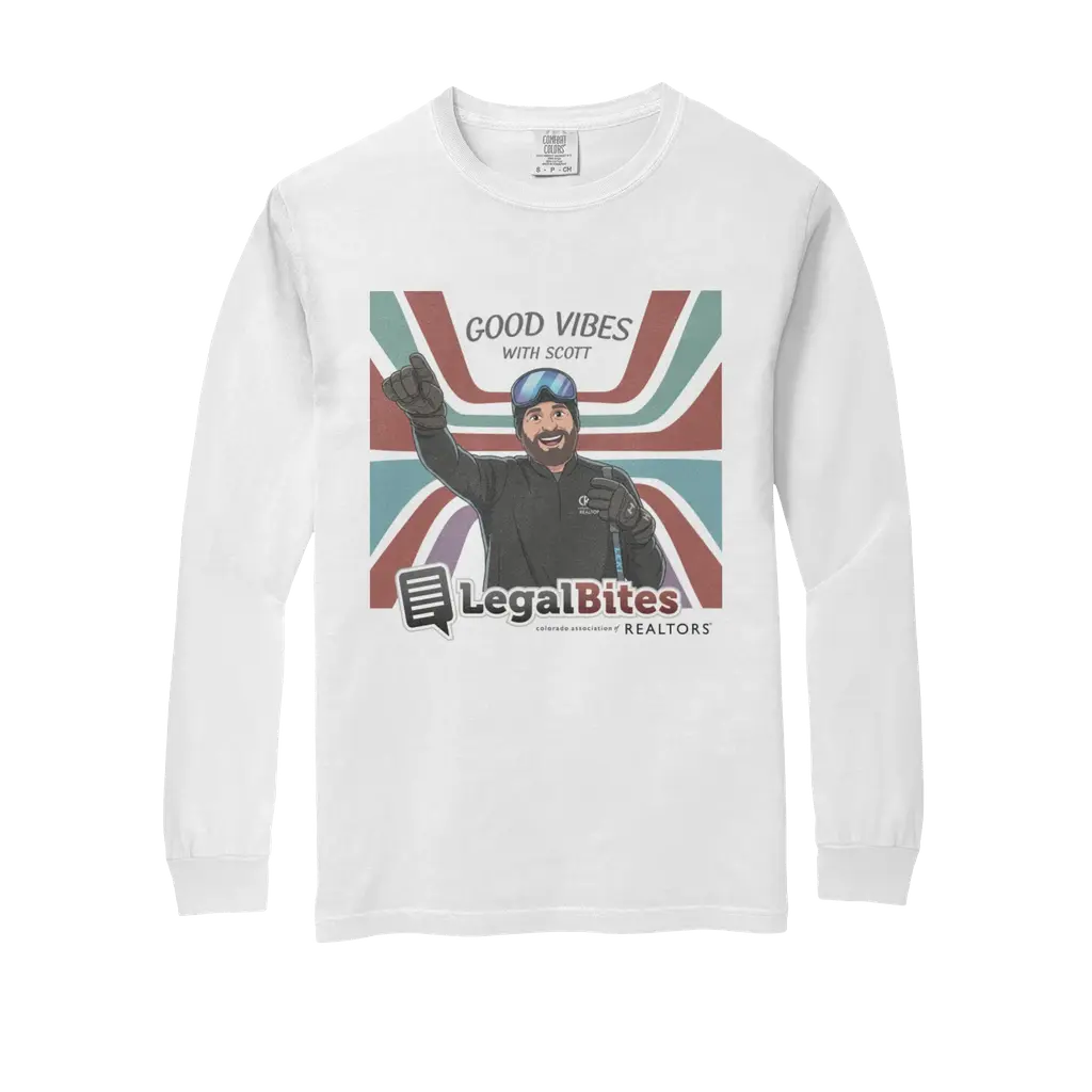 Legal Bites Good Vibes Long Sleeve