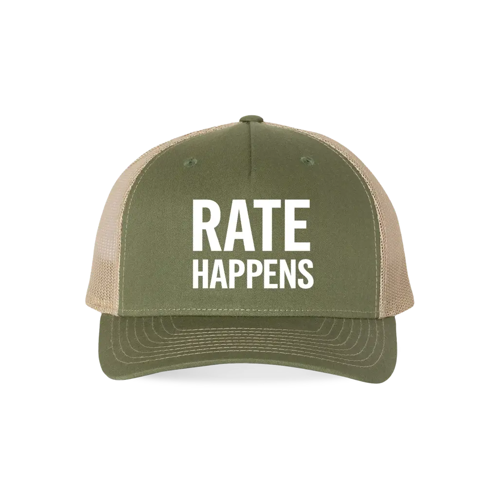 Rate Happens Trucker Cap