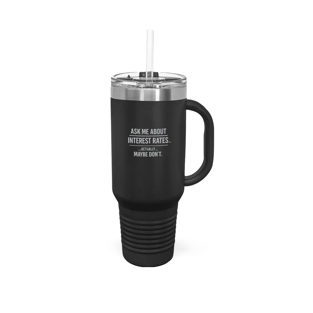 Interest Rates Travel Mug