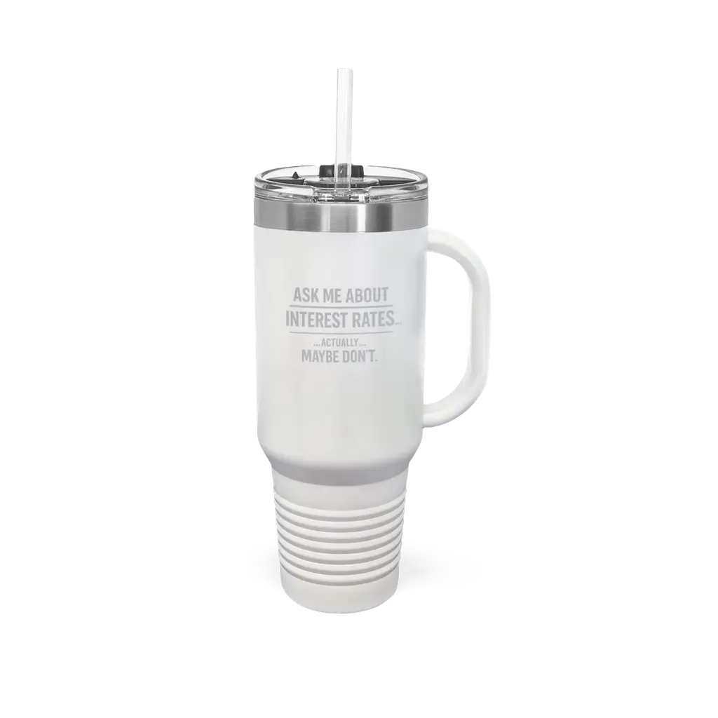Interest Rates Travel Mug