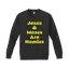 Jesus and Moses are Homies: Gildan Crewneck Sweatshirt thumbnail 1