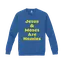 Jesus and Moses are Homies: Gildan Crewneck Sweatshirt thumbnail 7