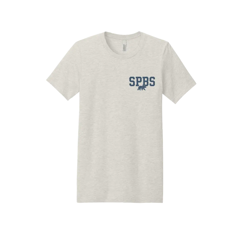 SPBS with Bear Corner Crest - Heather Natural