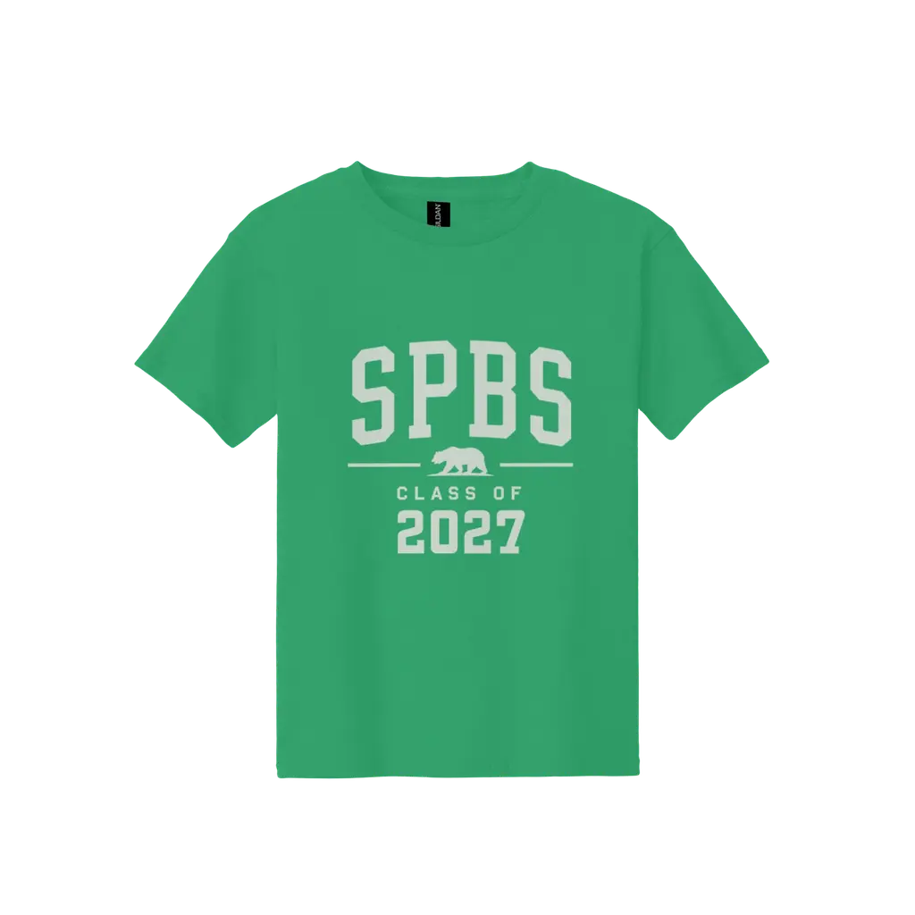 Youth Class of 2027 Tee - Irish Green