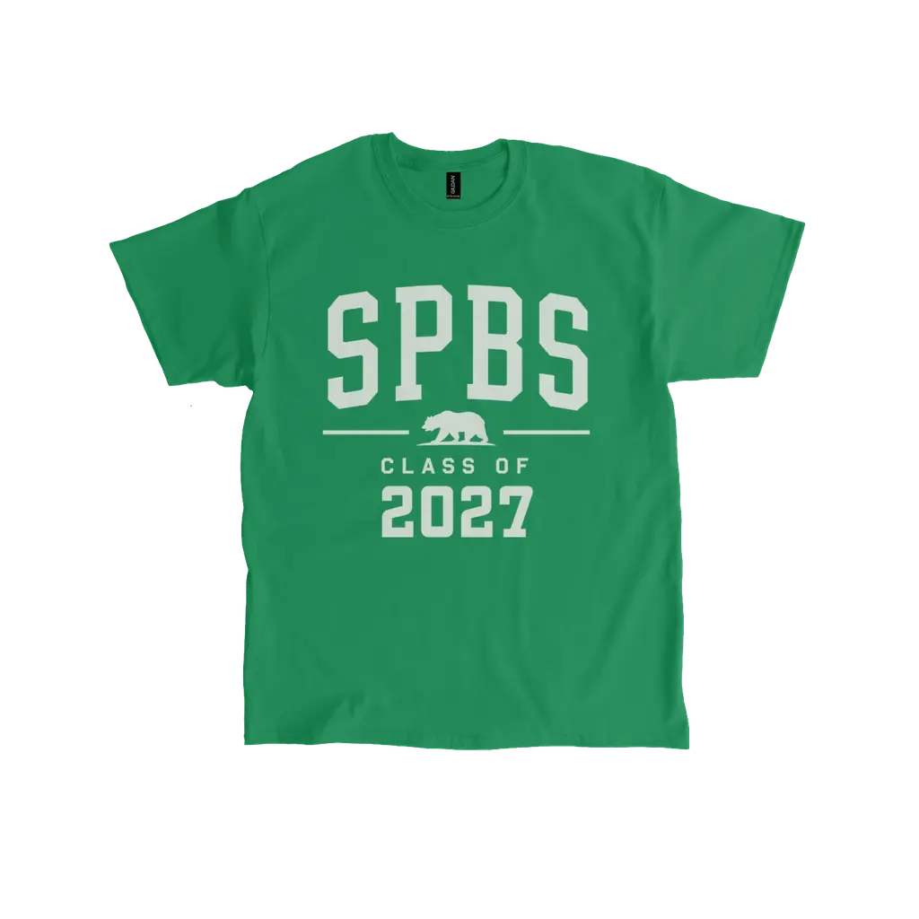 Adult Class of 2027 Tee - Irish Green