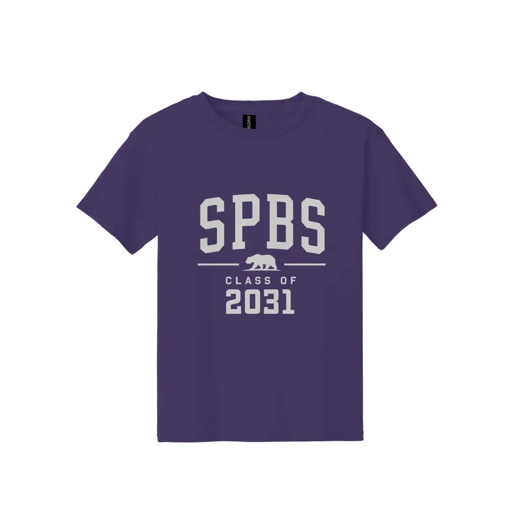 Youth Class of 2031 Tee - Purple