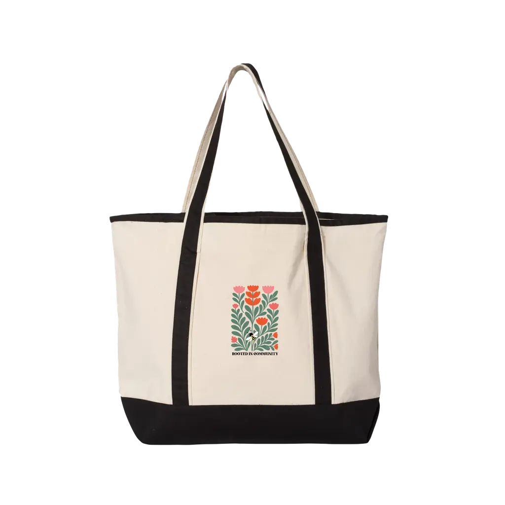 Rooted in Community / Logo Tote
