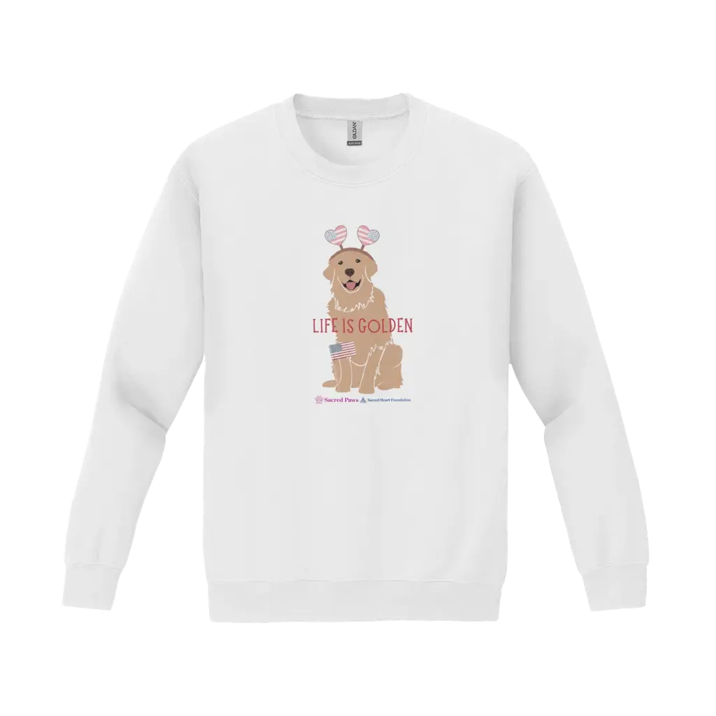 4th of July: Gildan Crewneck Sweatshirt