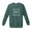 Happy Howlidays - Facility Dog: Comfort Colors Crewneck Sweatshirt thumbnail 5