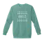 Happy Howlidays - Facility Dog: Comfort Colors Crewneck Sweatshirt thumbnail 9