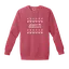Happy Howlidays - Facility Dog: Comfort Colors Crewneck Sweatshirt thumbnail 17