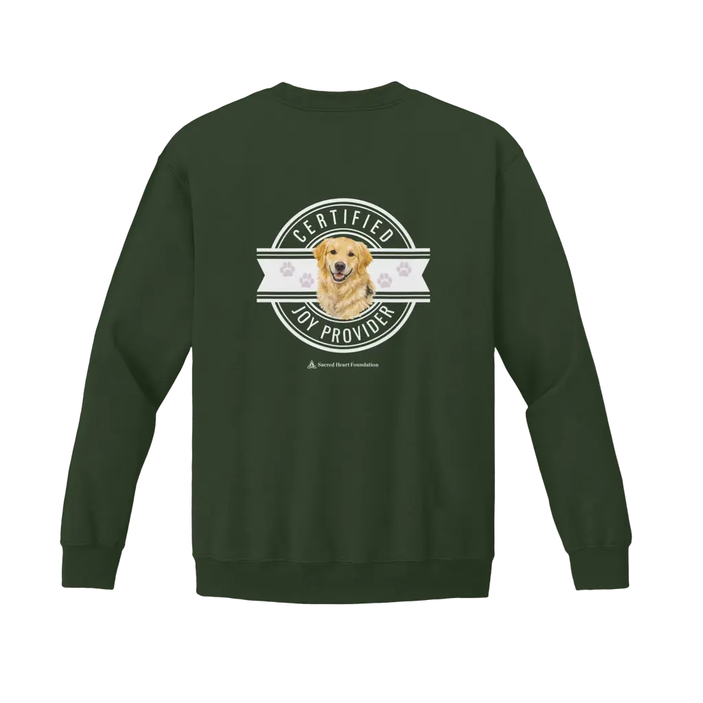 Certified Joy Provider: Gildan Sweatshirt
