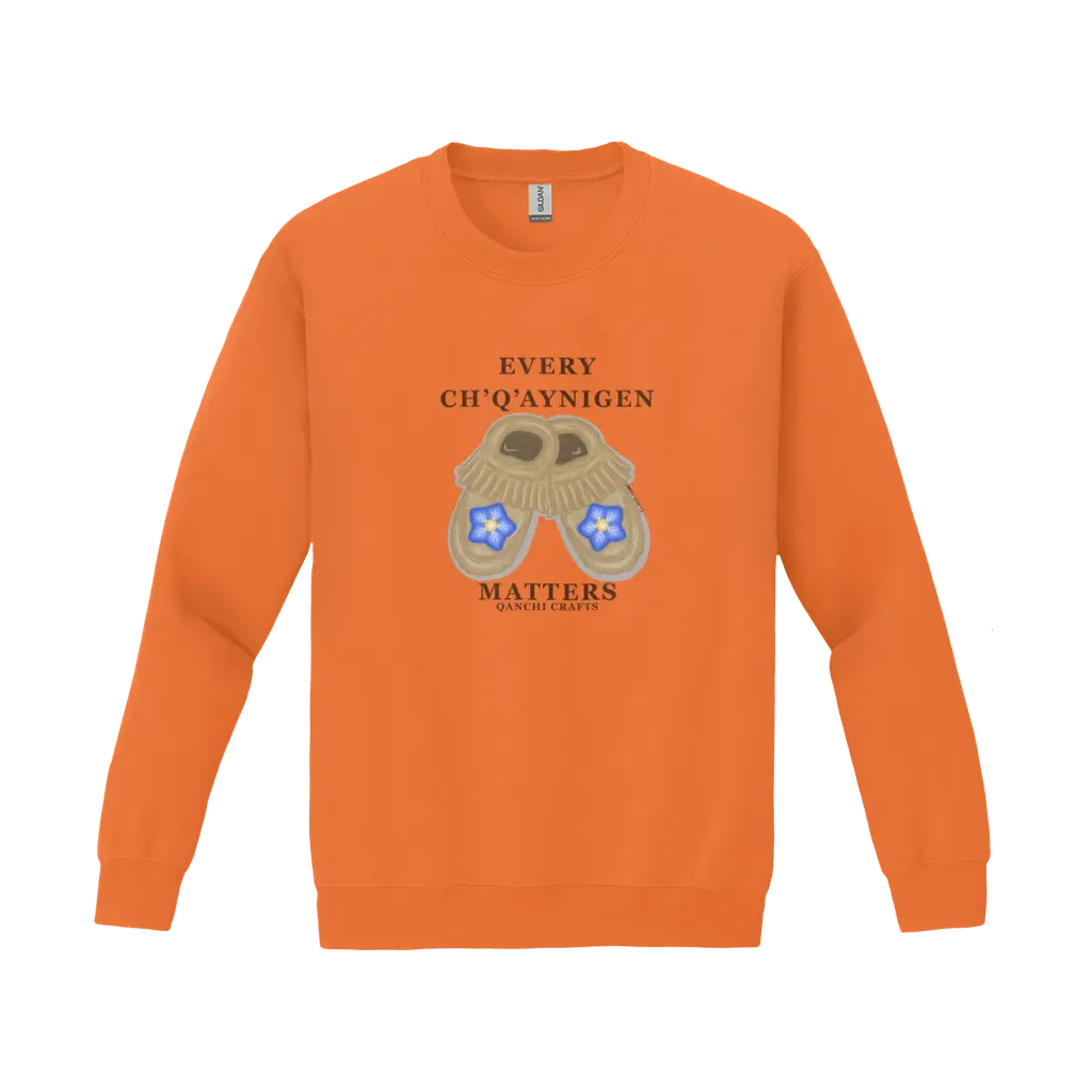 Every Child Matters Moccasins Design Crewneck