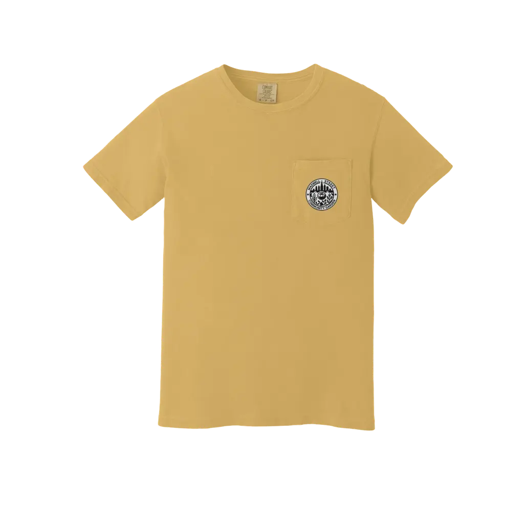 MSCG Logo Pocket Tee Unisex - Pastels