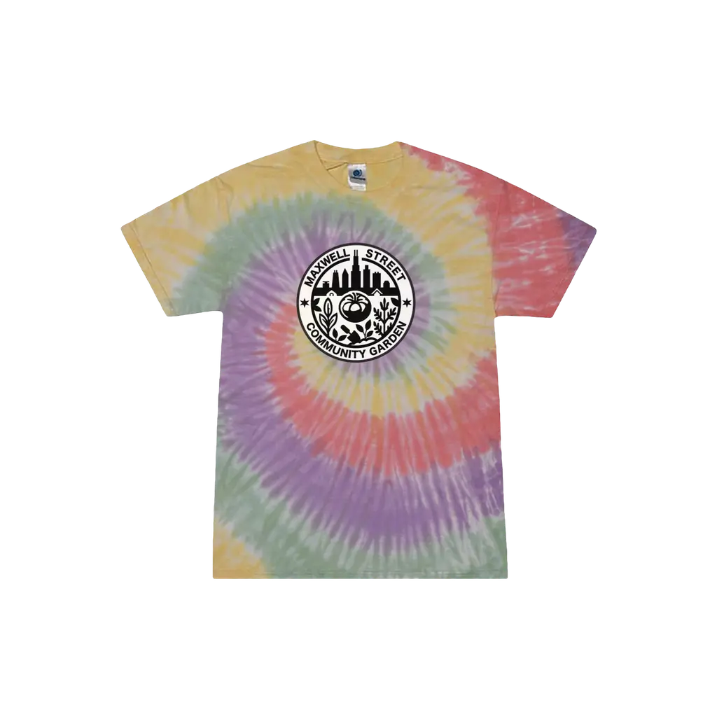 MSCG Logo Large Tie Dye T Shirt Unisex