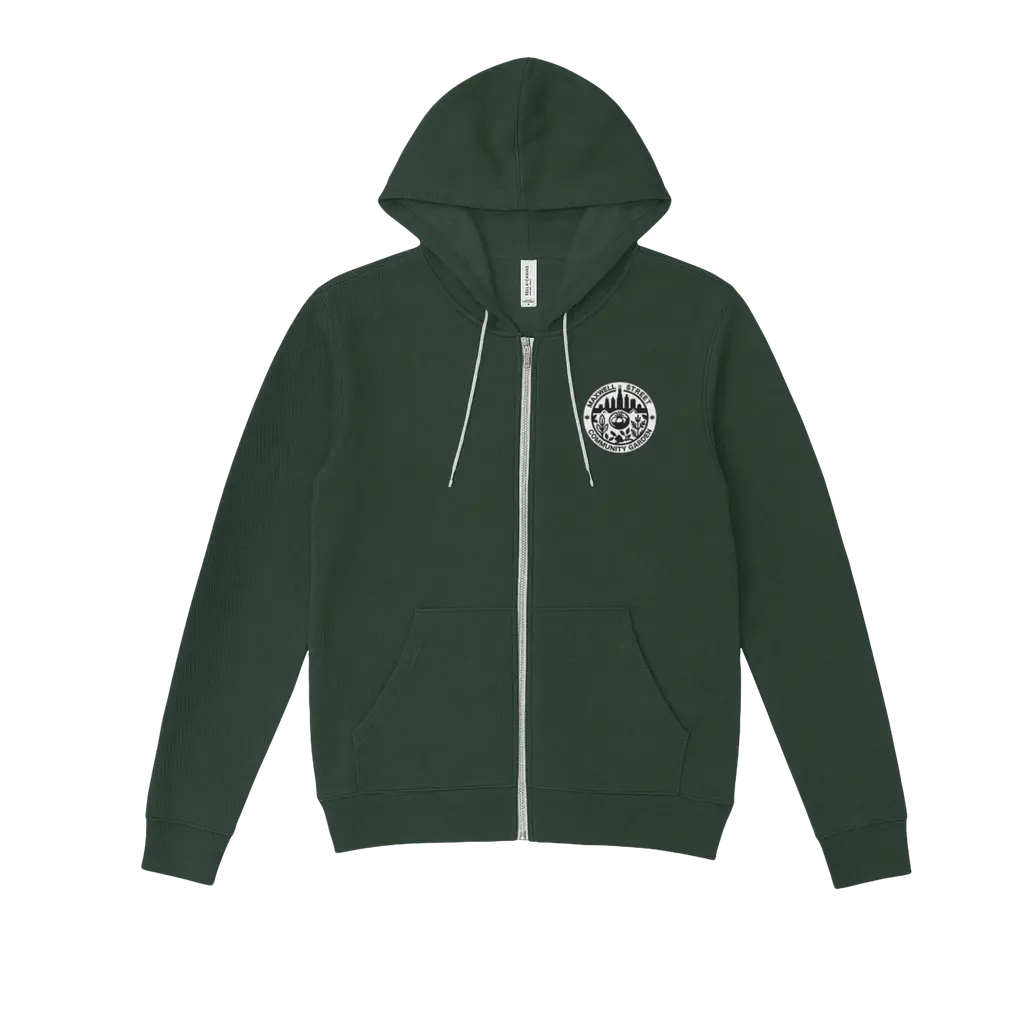Rooted in Community/MSCG Zip Up Hoodie