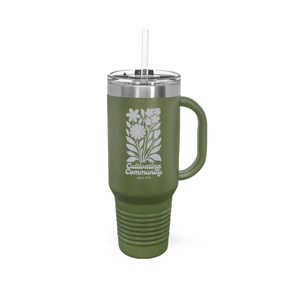 Cultivating Community/MSCG Logo Tumbler