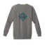 Namaste Skelton Front/ Third Eye Logo Back CREWNECK thumbnail 2