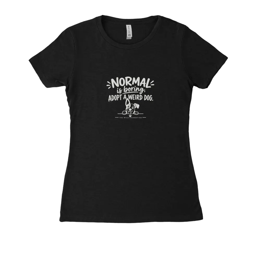 Perfectly Weird Dog Lover Collection Women's Fitted Tee