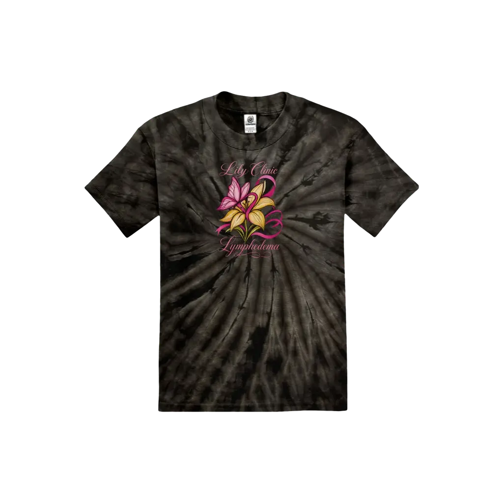 Tie-Dye. Breast Cancer Lily Clinic