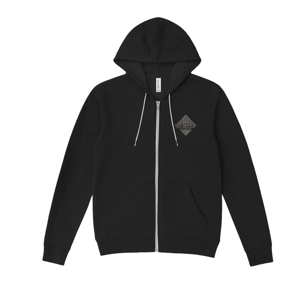Zip Up- Logo Front/Find Your Zen Back 